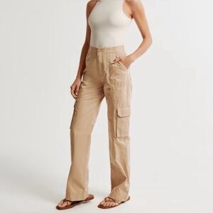 🌀NEW Abercrombie Curve Love Relaxed Cargo Pant - 27W